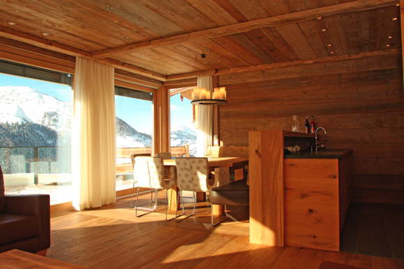 Austria-Kitzbühel-chalet cottage on the slope-luxury chalet rental-ski in ski out