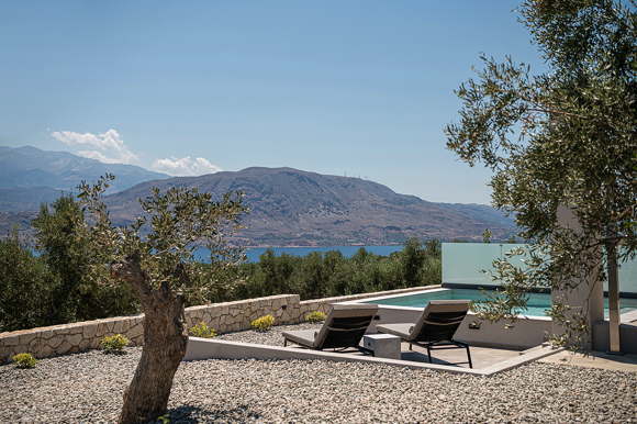 New holiday villa-2 pools-sea view- Greece-Crete-Sternes