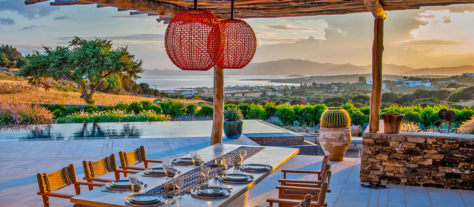 luxus ferienvilla auf Paros Griechenland