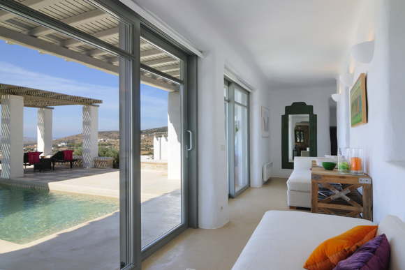 luxury villa-luxury holiday home-vacation villa with pool-Greece-Cyclades-Paros-Ageria