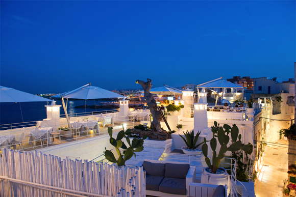 Design boutique hotel directly by the sea in Puglia Italy