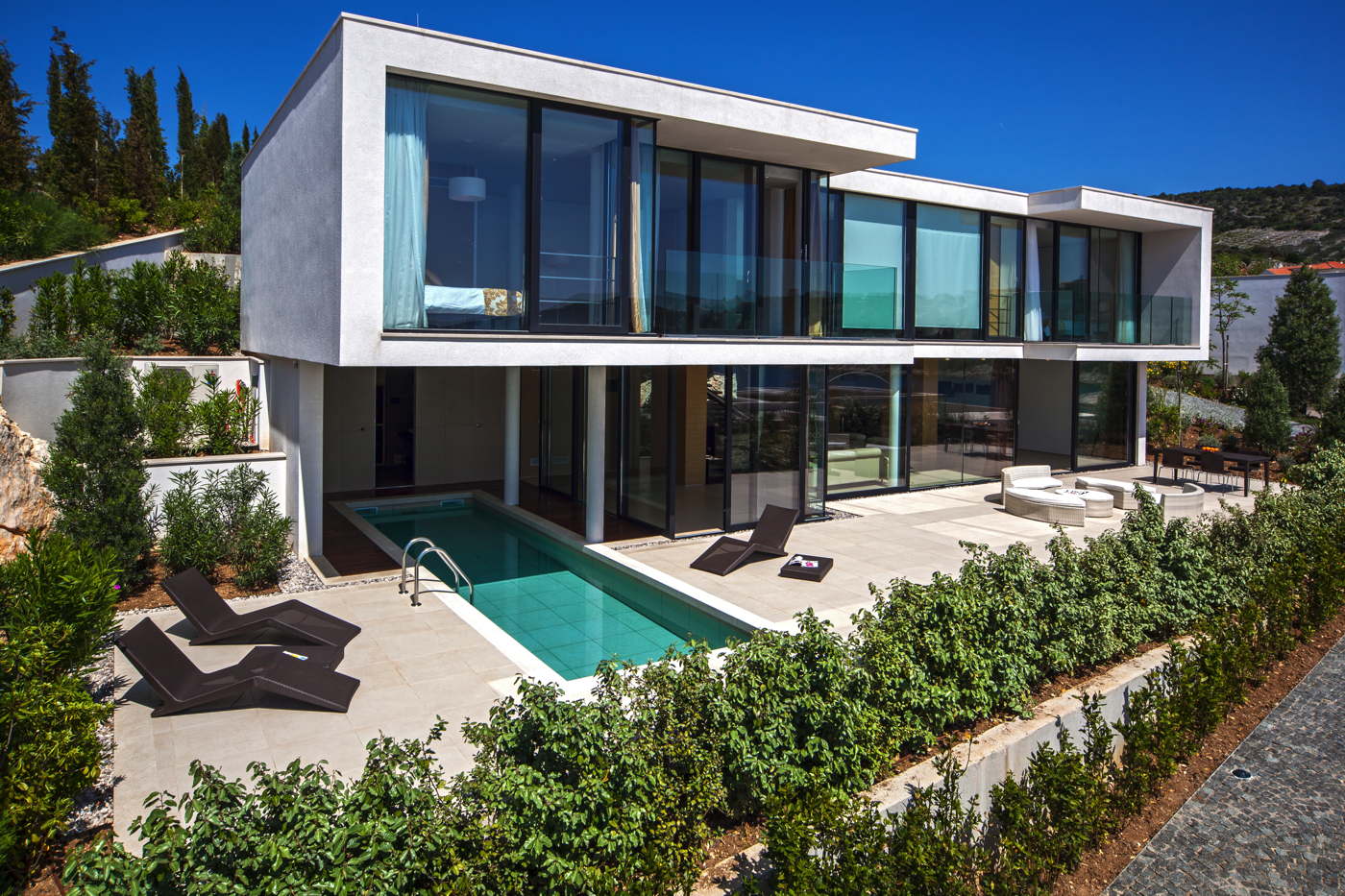 Design villa by the sea with pool Dalmatia - DOMIZILE REISEN