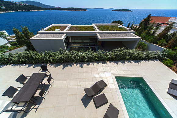 Luxury Golden Ray Villa 7 with pool in Dalmatia - DOMIZILE REISEN