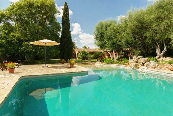 Finca with pool for holiday rental in Spain Balearic Island Majorca