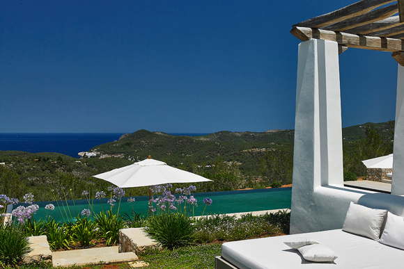 Luxury villa design villa Ibiza for holiday rental DOMIZILE REISEN.  