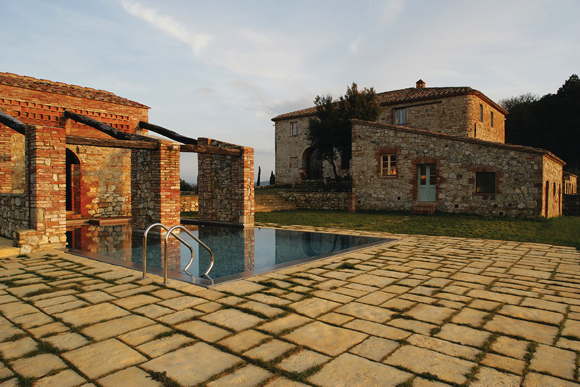 Noble Tuscan Villa Casole with private pool and hotel facilities Tuscany Italy