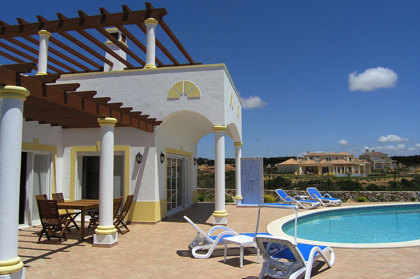 single story holiday villa in high quality family resort at western Algarve with hotel in Martinhal / Portugal