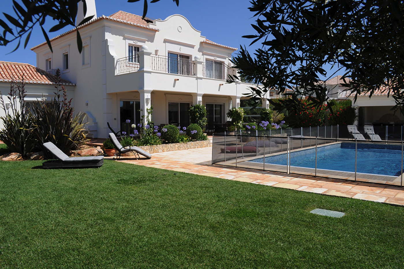 large holiday villa in high quality family resort at western Algarve with hotel in Martinhal / Portugal