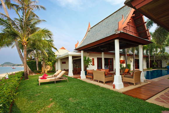 luxury villa with 5 bedrooms for large families in Suratthani-Koh Samui-Thailand
