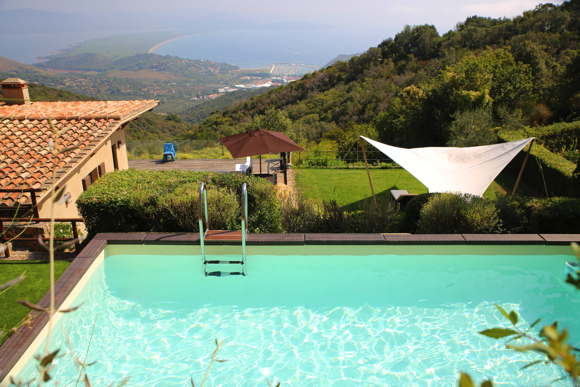 holiday villa-villa with sea view-Italy-Tuscany-Monte Argentario
