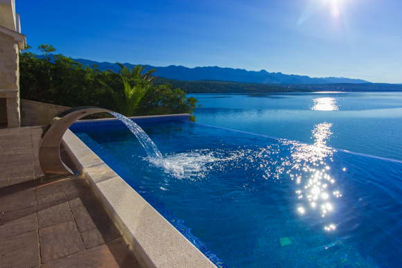 Luxury villa by the sea with private beach, pool and service, Dalmatia, Croatia
