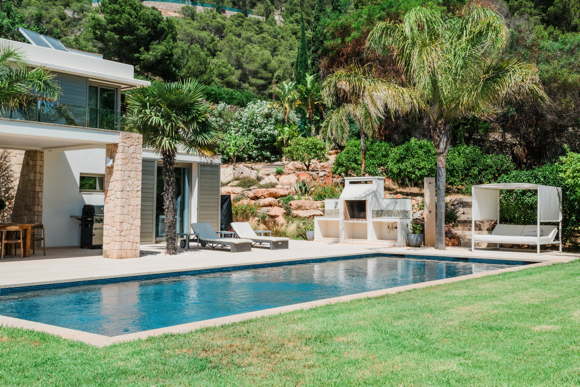 luxury villa-design villa-vacation rental in Spain-Ibiza-Can Rimbau