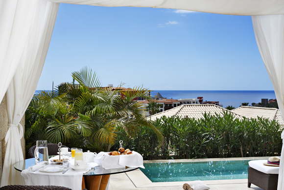 Luxury and design hotelvilla-in Spain-Canary Islands-Teneriffe-heated pool