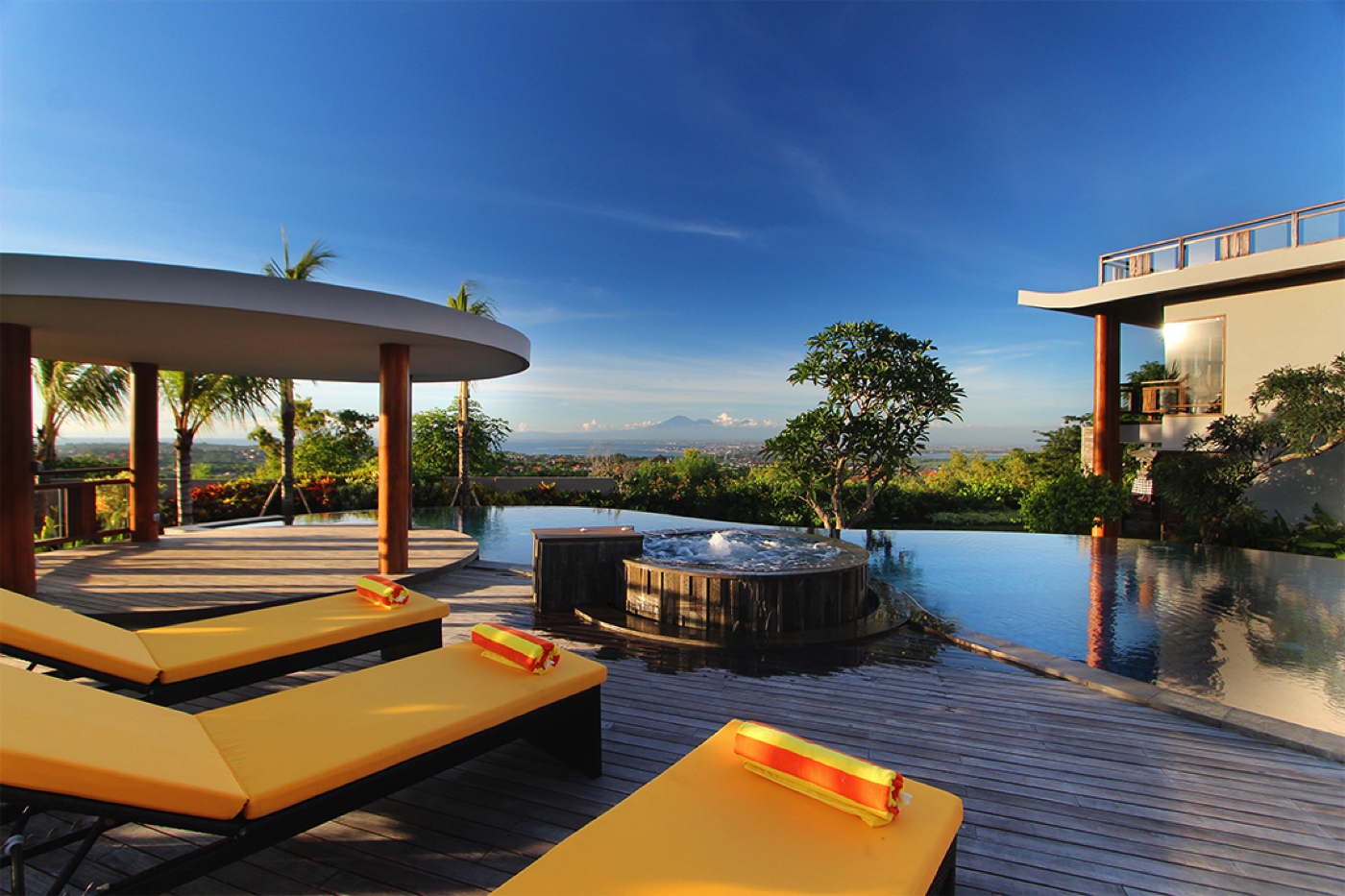 Holiday villa seaview pool Bukit peninsula Bali Indonesia Jimbaran