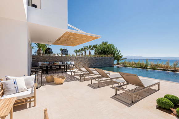luxury villa-vacation villa with pool-by the sea-Greece-Cyclades-Paros-Dryos