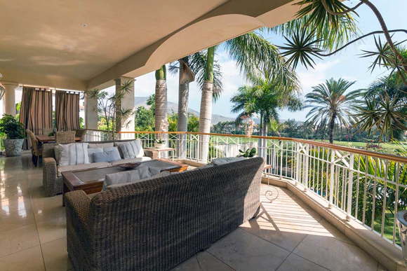 Luxury villa with poolo at the golf course of Las Americas Spain Canaries Tenerife 