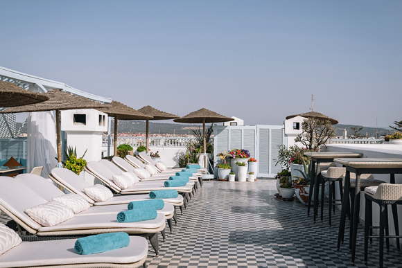 Charming hotel Riad with service and rooftop-pool in Morocco Essaouira