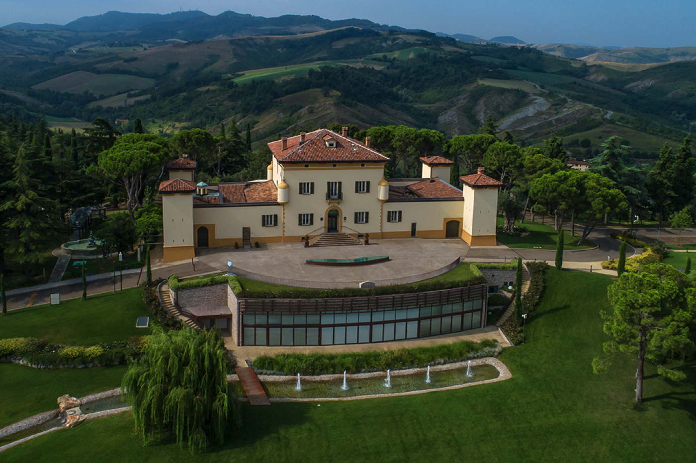 Hotel with SPA und tennis court in Italy Emilia Romagna Varignana