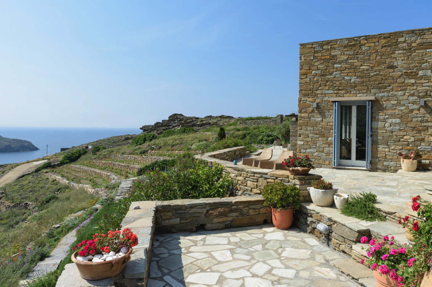 Holiday villa for families - pool - Tinos by the sea - Greece - Cyclades