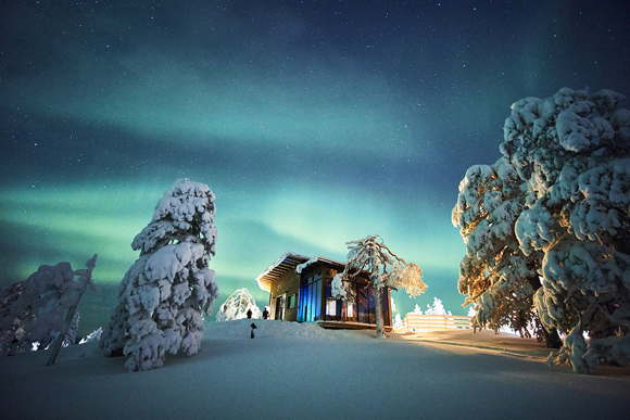 Luxury villa with chef, service, outdoor activities Rovaniemi Lapland Finland 