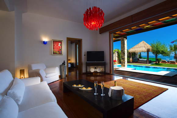 Luxury Beach Villa-2 Bedroom-Pool-Villa Resort-Greece-Zakynthos-Ionian Island