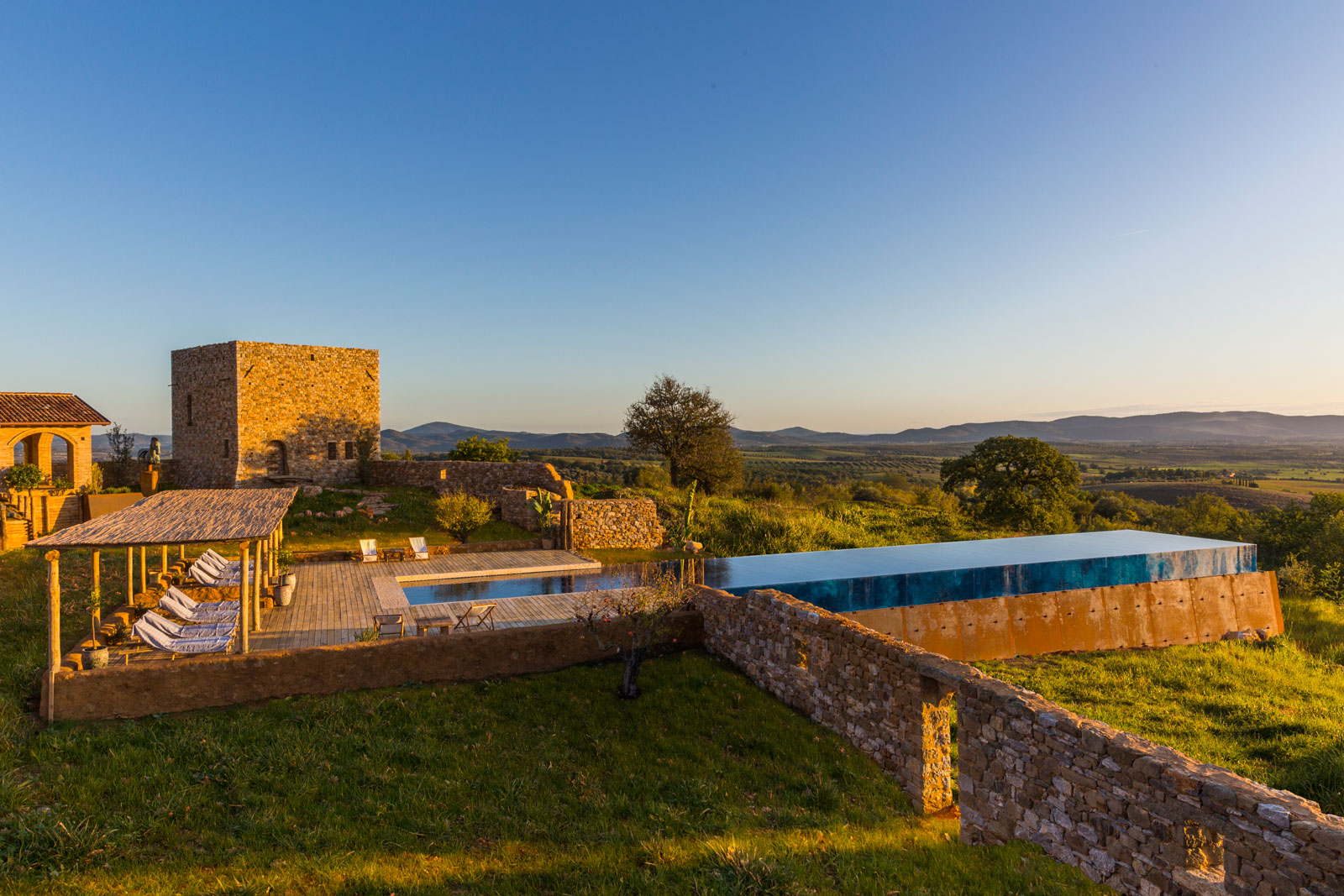 noble country house-luxury villa-with pool and staff-Tuscany- Magliano
