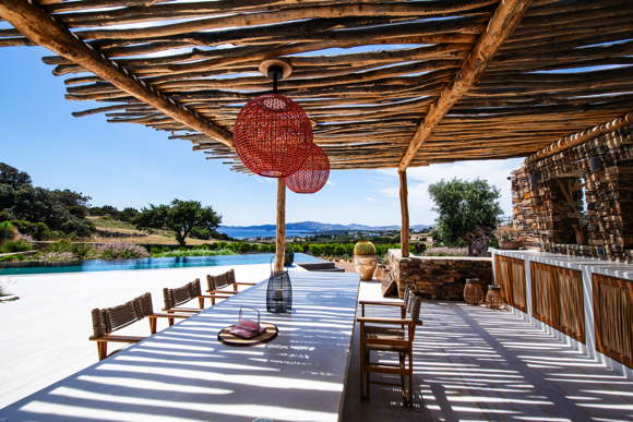 holidayvilla with infinitypool and sea views in Aliki-Paros-Cyclades
