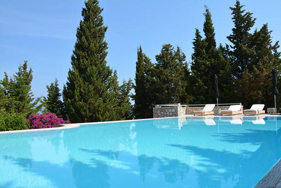 Holiday rental villa Lefkada Greece with pool DOMIZILE REISEN