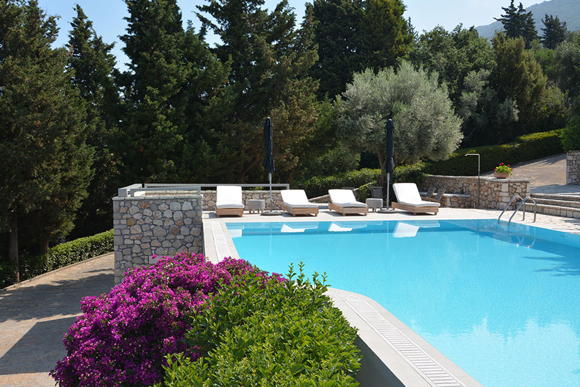 Holiday rental villa Lefkada Greece with pool DOMIZILE REISEN
