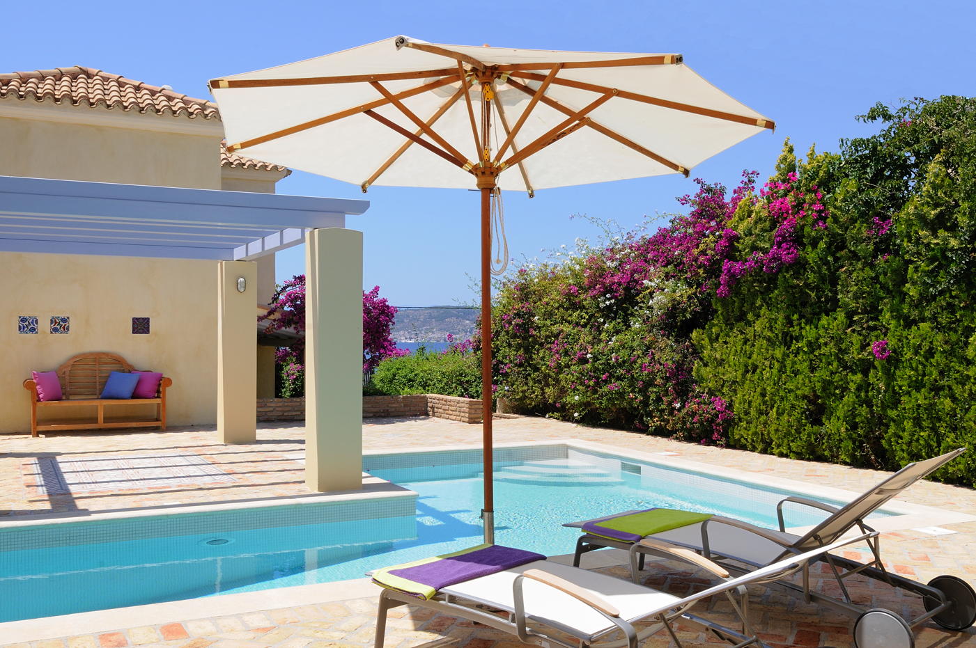 rental villa-holiday rental-vacation villa in Greece-with pool-Porto Heli