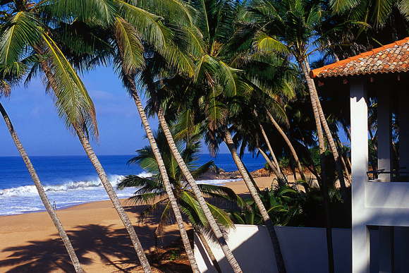 Beachfront villa-rental villa-with pool and service-Sri Lanka-Induruwa
