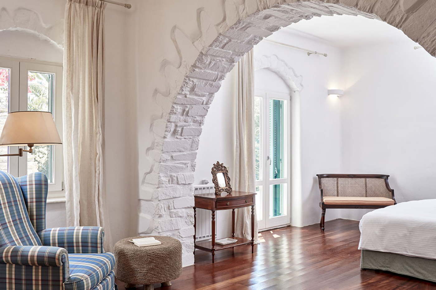 Luxury villa Paros-beach luxury with pool-Cyclades Greece-Parasporos Bay