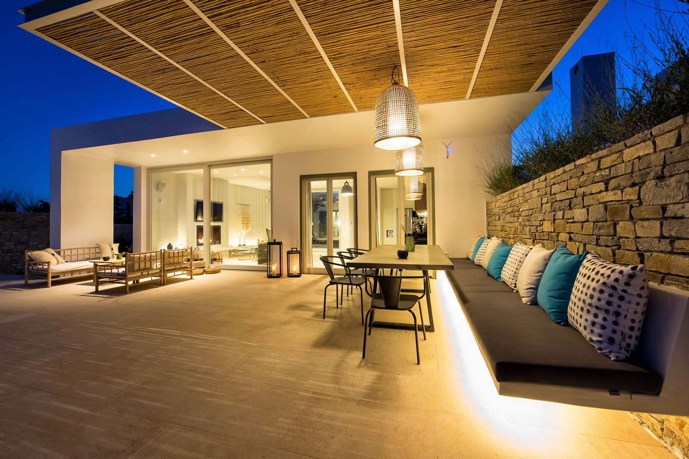 luxury villa-vacation villa in Greece-Cyclades-Paros-Dryos