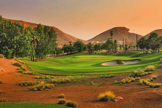 Maskat Golfplatz Ras Al Hamra 