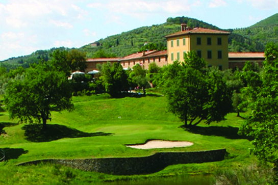 Golfplatz Montecatini Toskana